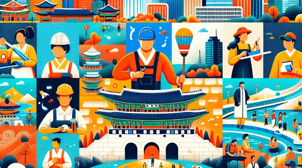 দক্ষিণ কোরিয়াতে কাজের সুযোগ