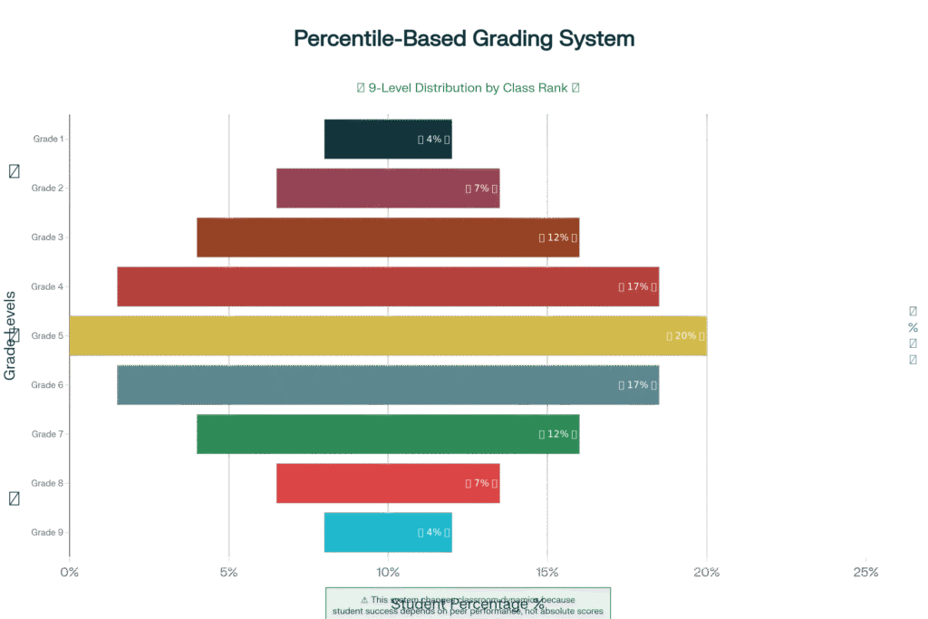 Percentile-Based Grading System