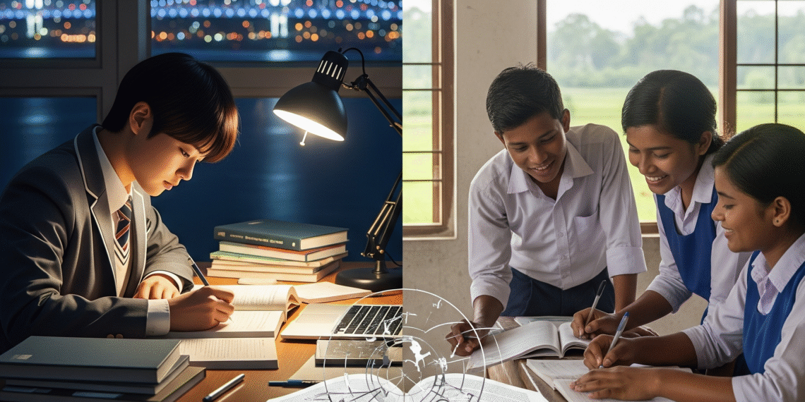 দক্ষিণ কোরিয়া এবং বাংলাদেশের শিক্ষা ব্যবস্থার তুলনা