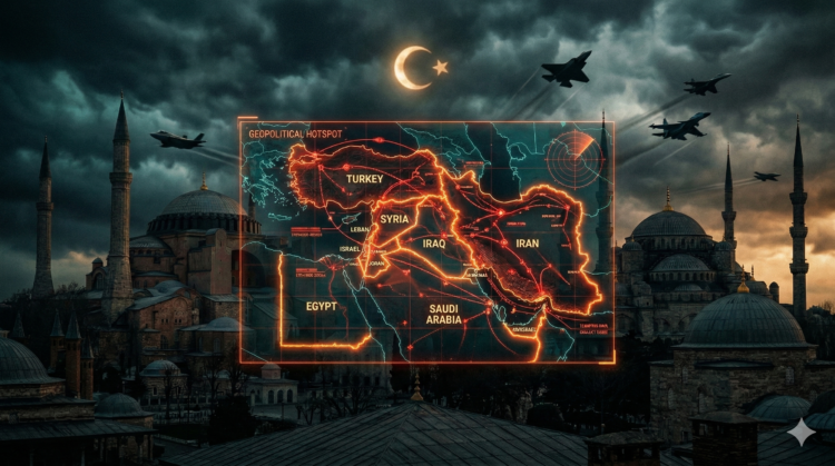 ওসমানীয় খিলাফতের স্বর্ণযুগ থেকে বর্তমানের আধুনিক ভূ-রাজনৈতিক সংঘাত